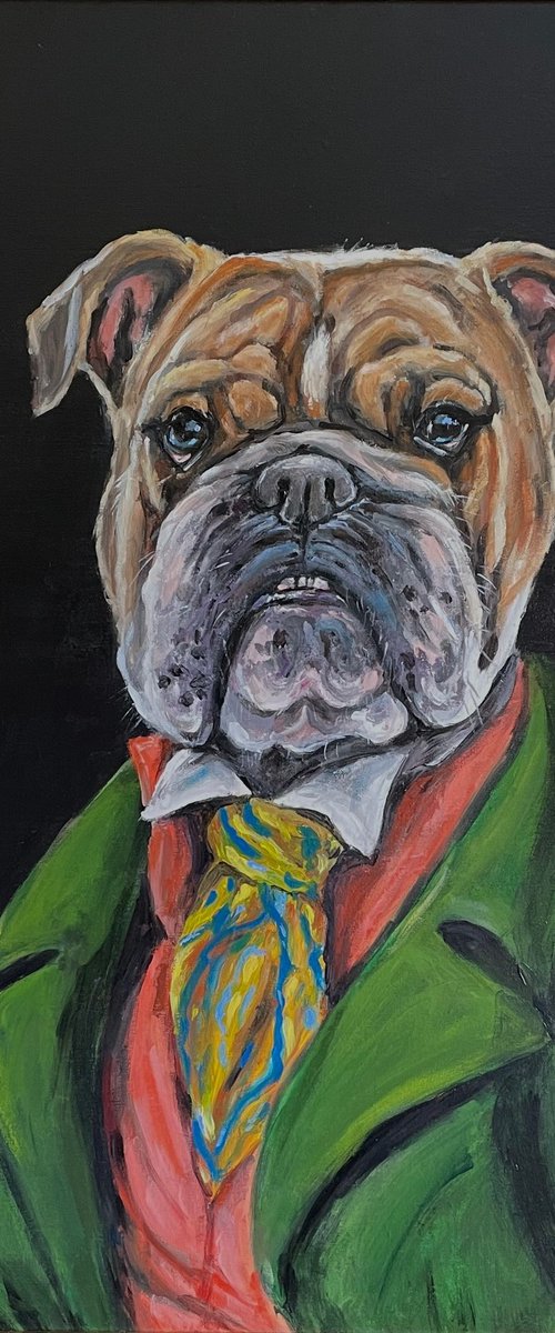 Bulldog by Louise Brown