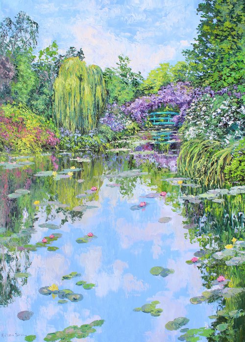 The Beauty Of Giverny by Kristen Olson Stone