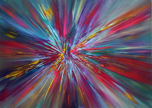 Bright & Bold Rainbow Explosion by Richard Vloemans