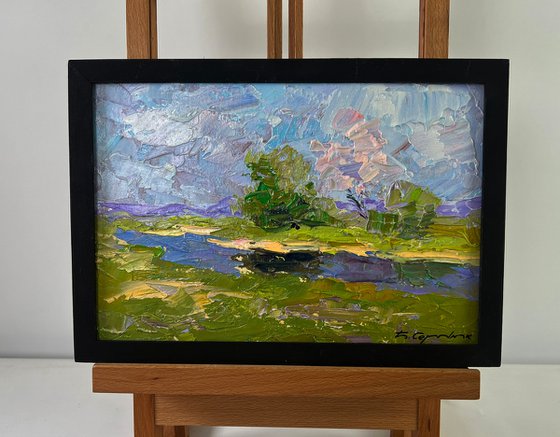 Sunny Day Under a Cloudy Sky