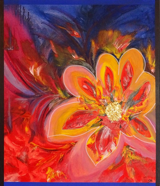 Collage of flower artworks 9
