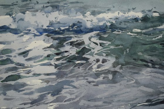 Stormy sea 2 ( 74X54 )