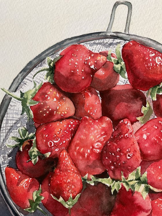 Fresh strawberries