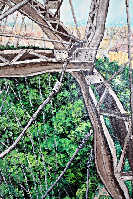 Viena. La noria del Prater.