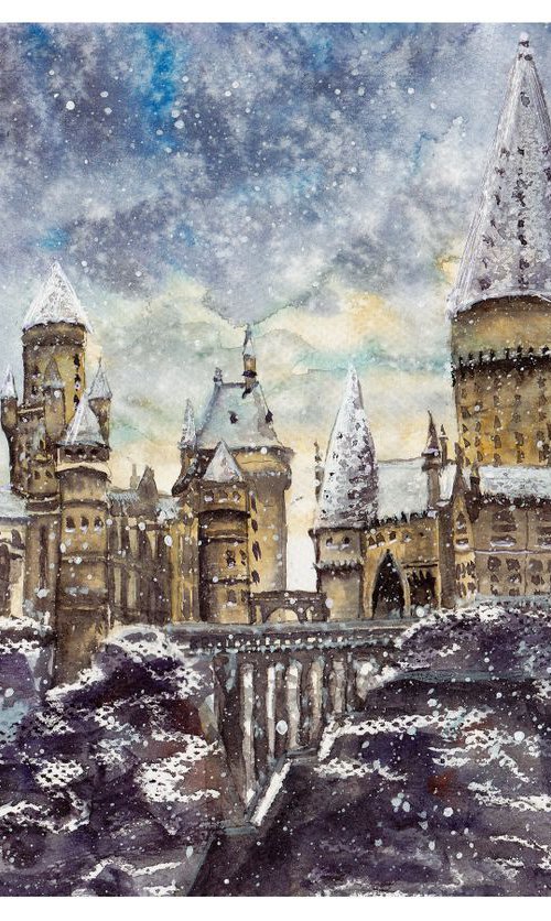 Hogwarts Castle by Yulia Schuster