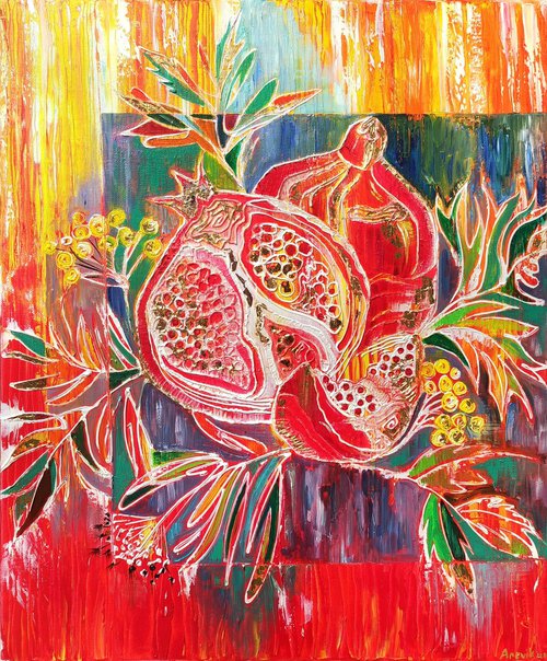 Pomegranate Splendor by Arevik Gasparyan