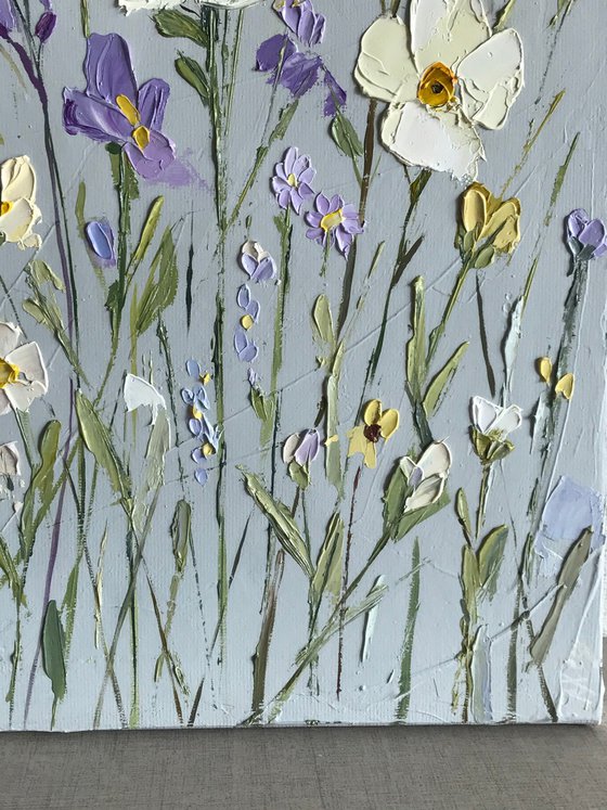 Flowers oil painting  22x28cm
