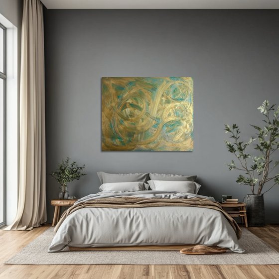 Gold Leaf 100x80x2