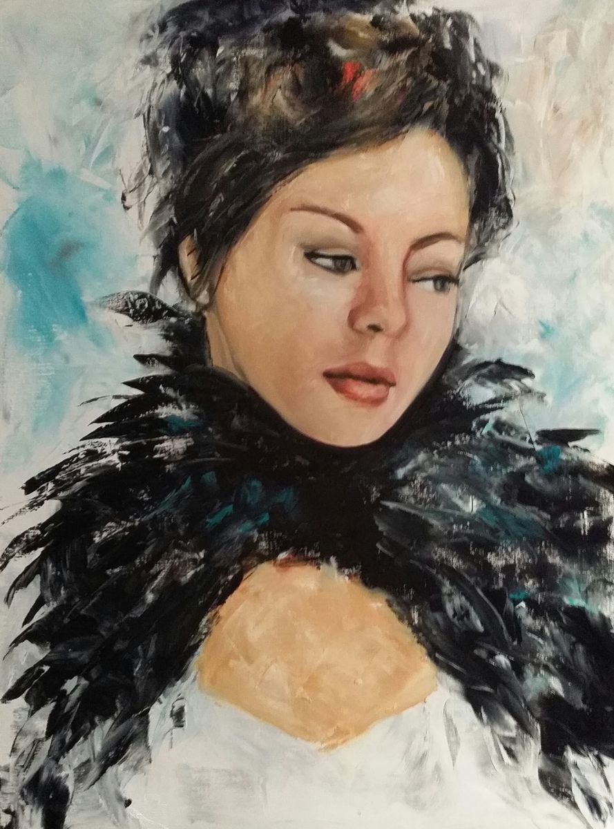 Simone By Els Driesen, 24 X 31, Artwork For Sale On Artfinder