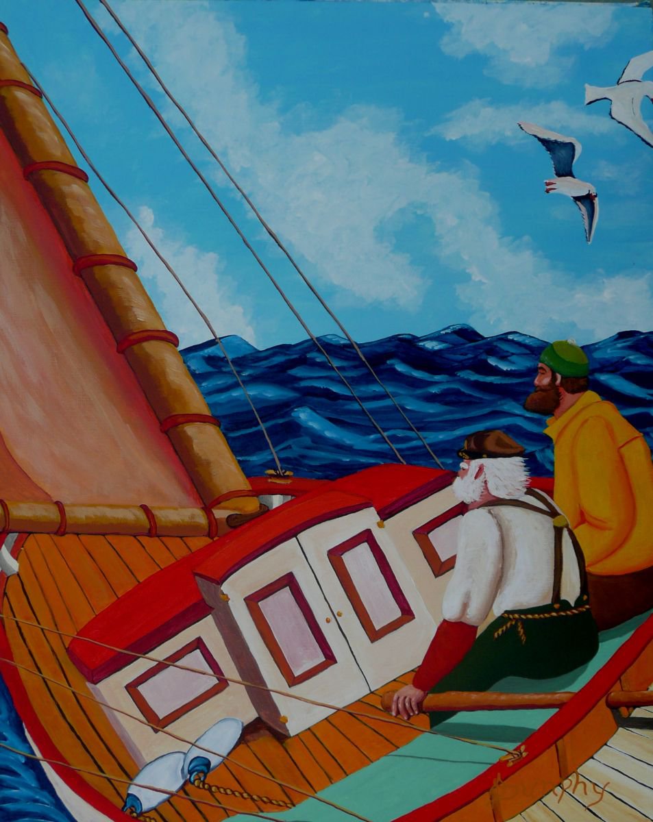 Day Sail by Dunphy Fine Art