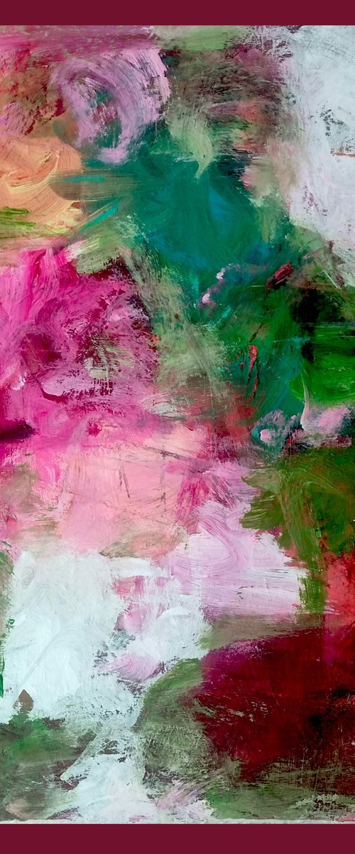 Florabundas Abstract  £220 by Davina Nicholas