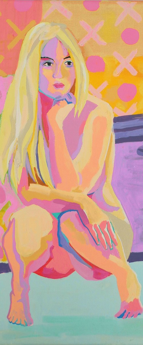 Abstract Female Nude by Andrew Orton