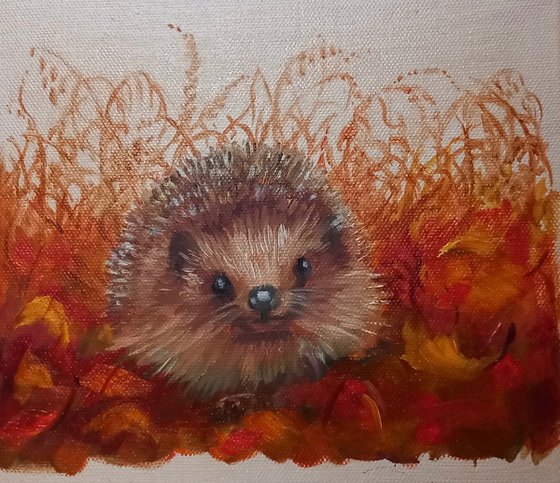 Autumnal Hedgehogs