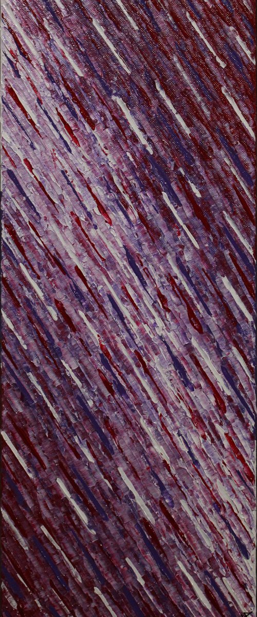 White purple magenta knife texture by Jonathan Pradillon