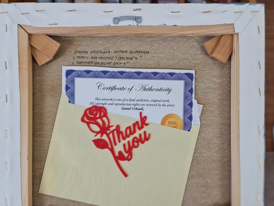 Poppies On Blue Sky 4