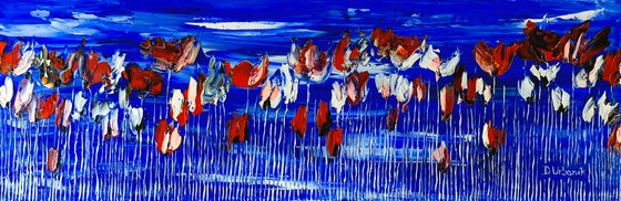 Poppies On Blue Sky 2