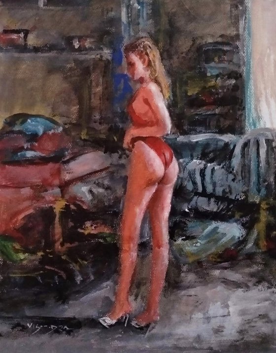 Girl standing2