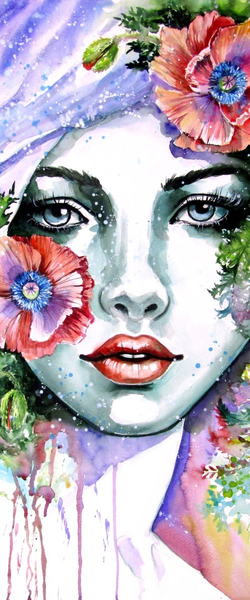 Queen of poppies by Kovács Anna Brigitta