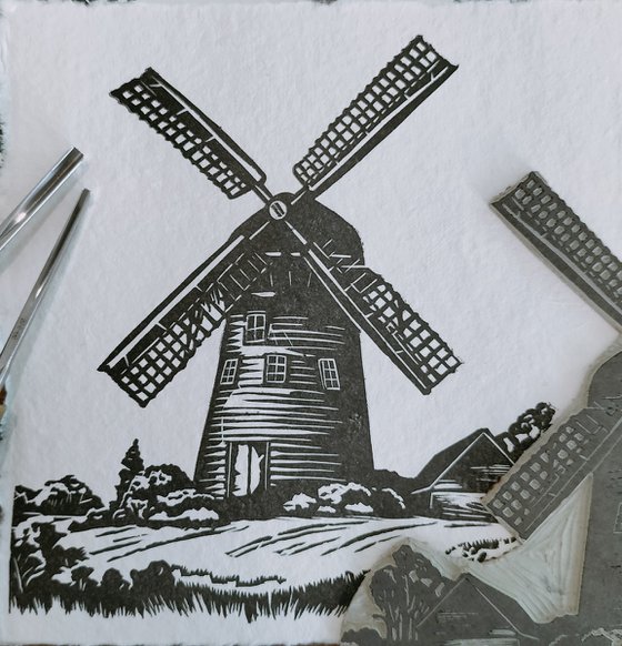 Windmill Medium Print