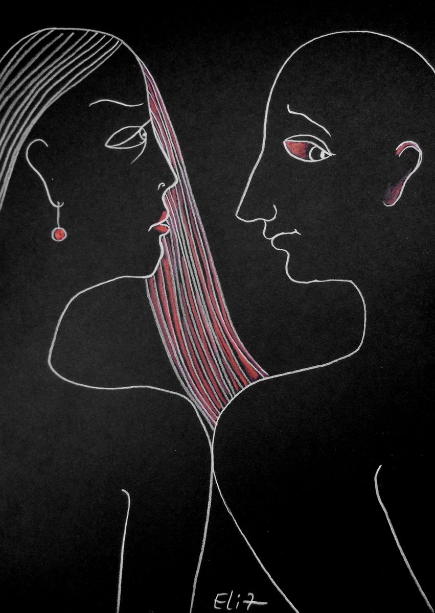 Expressive Pencil Drawing , I Don