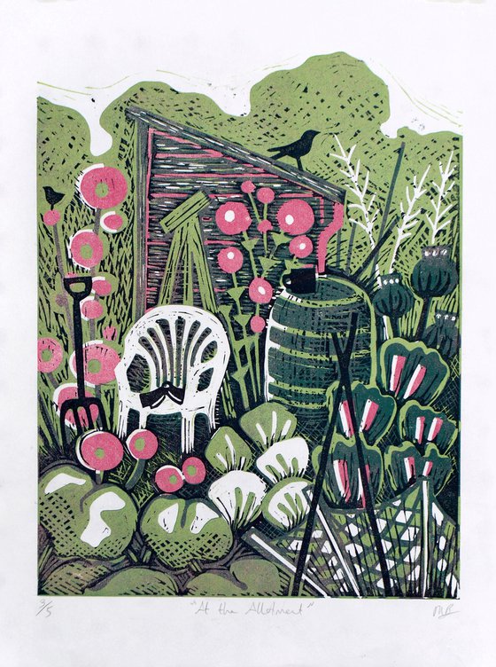 At the Allotment
