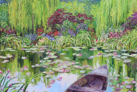The Norwegian boat At Giverny