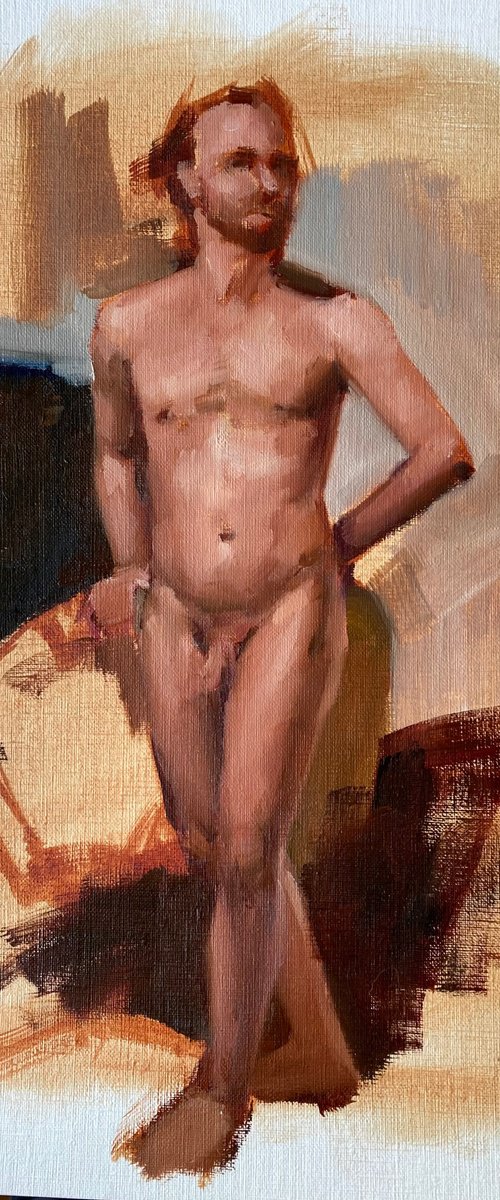 Standing Male Study by Heather Olsen