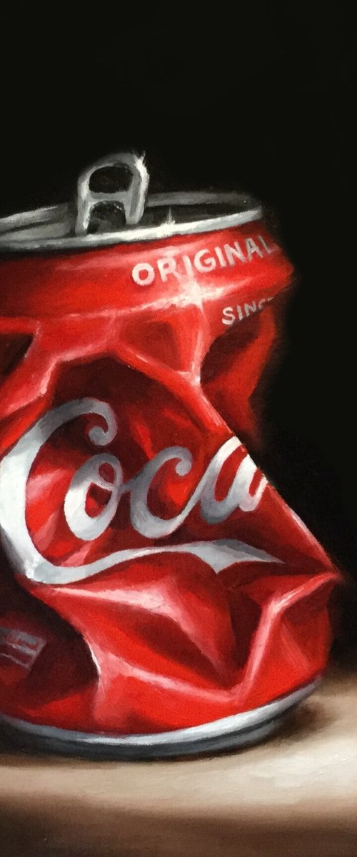 Coke Crush still life by Jane Palmer Art