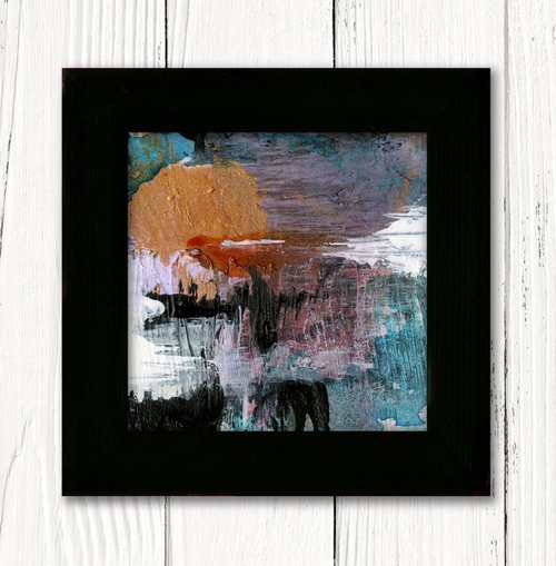 Mystic Journey 62 - Framed Abstract Painting by Kathy Morton Stanion by Kathy Morton Stanion