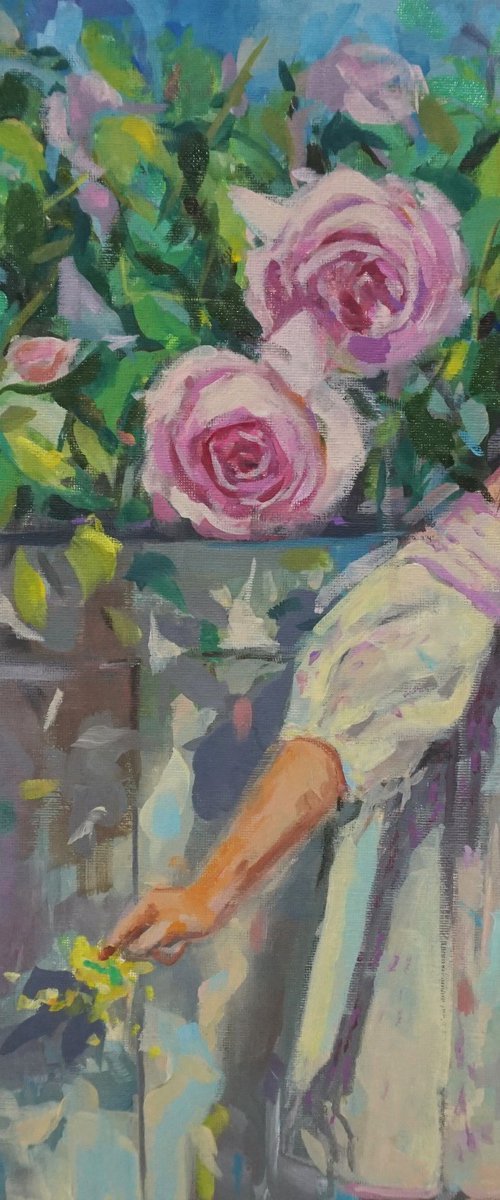 Among Roses by Amaya Fernández Fariza