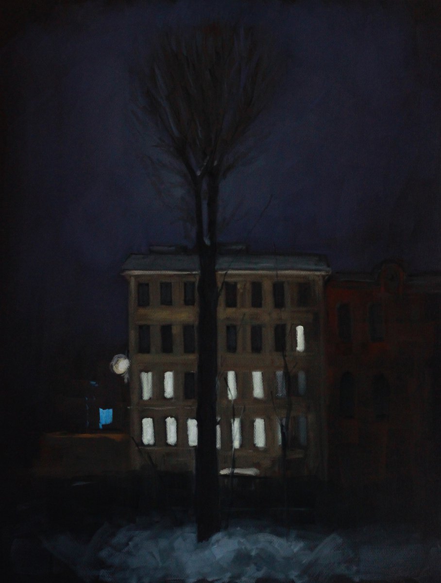 Black Tree by Natalia Chekotova