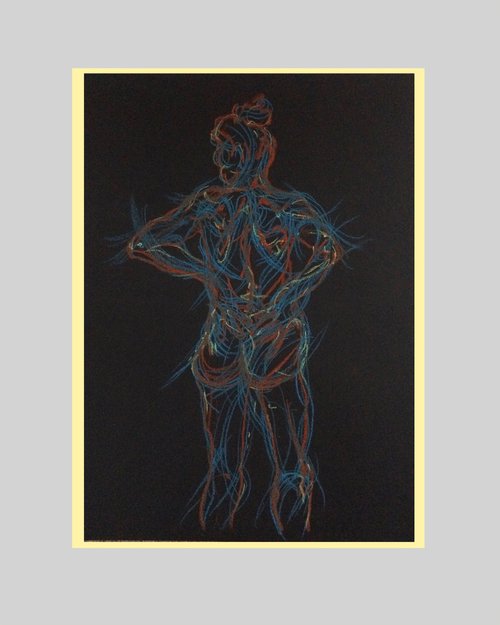 Jangled Nerves - Female Nude by Kathryn Sassall