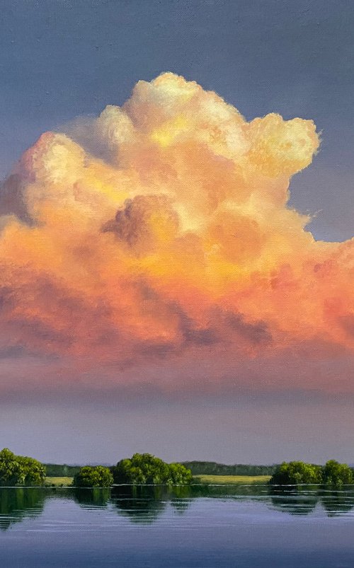 Sunset cloud by Igor Dubovoy