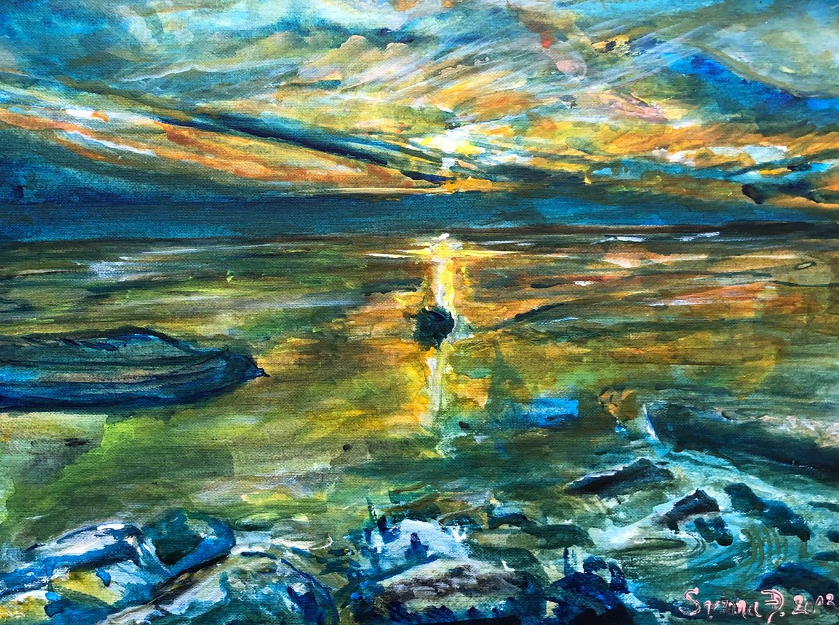 Sunset by Snezana Djordjevic
