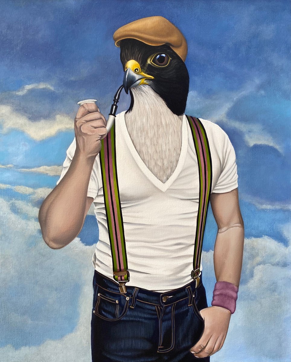 Millennial Falcon (Michael) by Ryan Rice