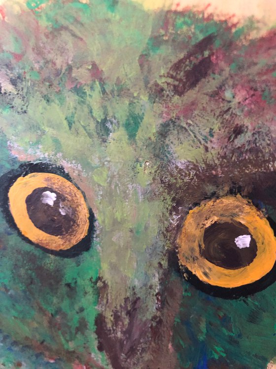 SOLD-Scrappy The Owl