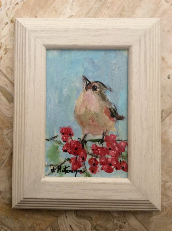 Bird on Cherries