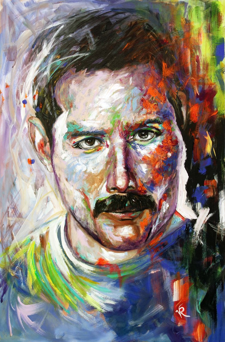 Freddie Mercury 2 by Viktoriya Richardson
