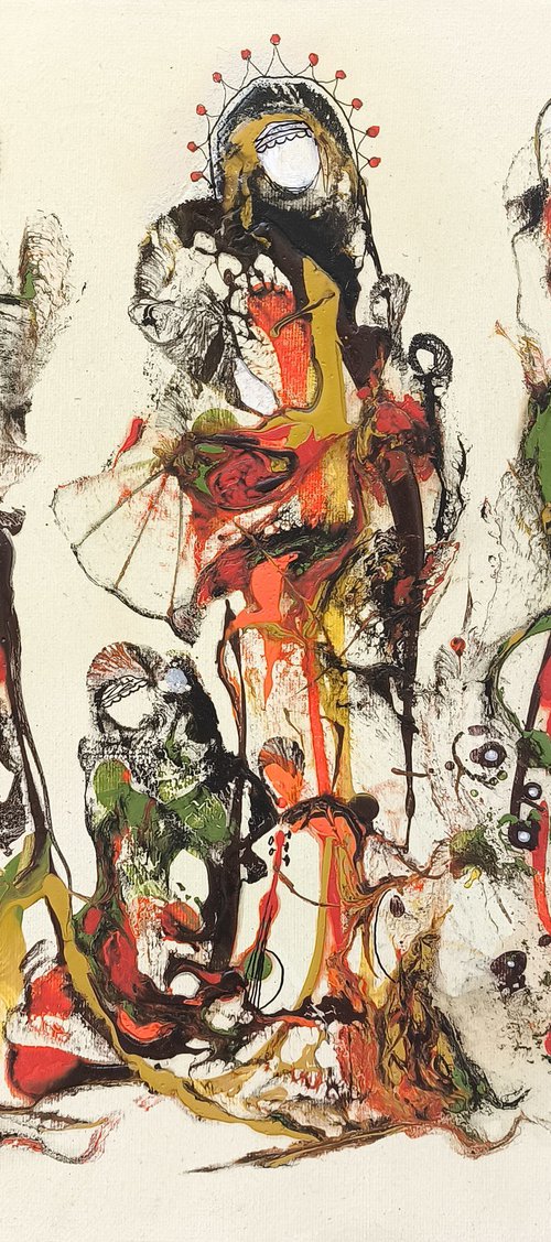 Figures Beyond Time by Harutyun Aghajanyan