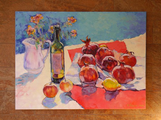 Pomegranates and Red Dry