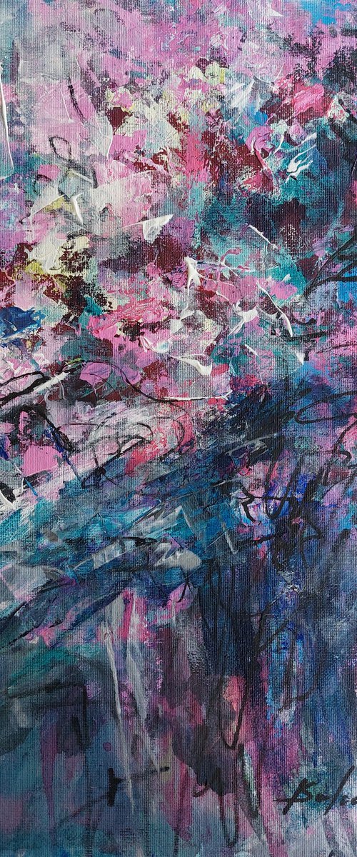 FLORAL AND EXPRESSIVE PAINTING by Katia Solodka