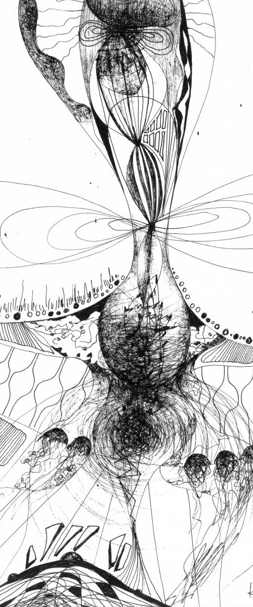 WE ARE ENRGY FIELDS ONIRIC ROMANTIC BIZZARE STILL LIFE BY KLOSKA VIBRATIONS SIGNAL COSMIC FLUID by Kloska Ovidiu