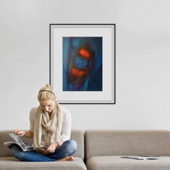 Tadpole, oil on canvas 54x73 cm