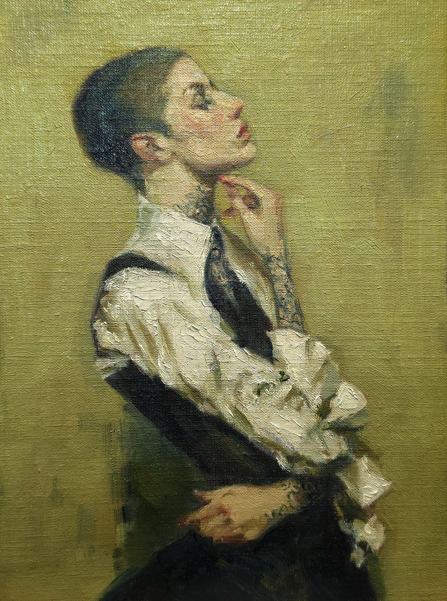 Expressive Oil Painting , Interlude 0326-03 By Artmoods Tp, 8 X 10, Artwork For Sale On Artfinder