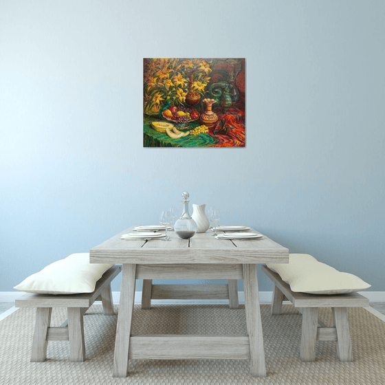 STILL LIFE WITH LILIES