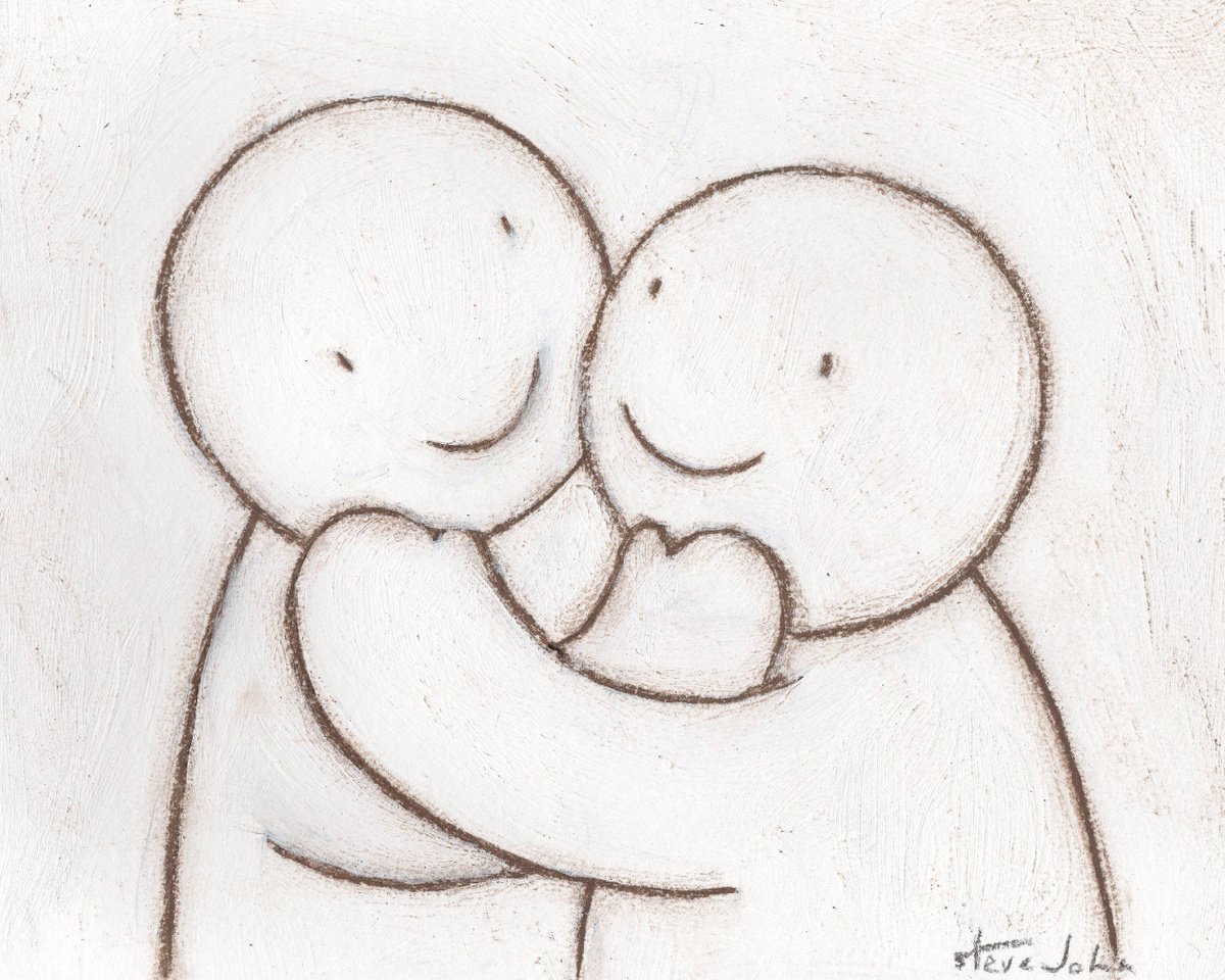 Hugs artwork 5 by Steve John