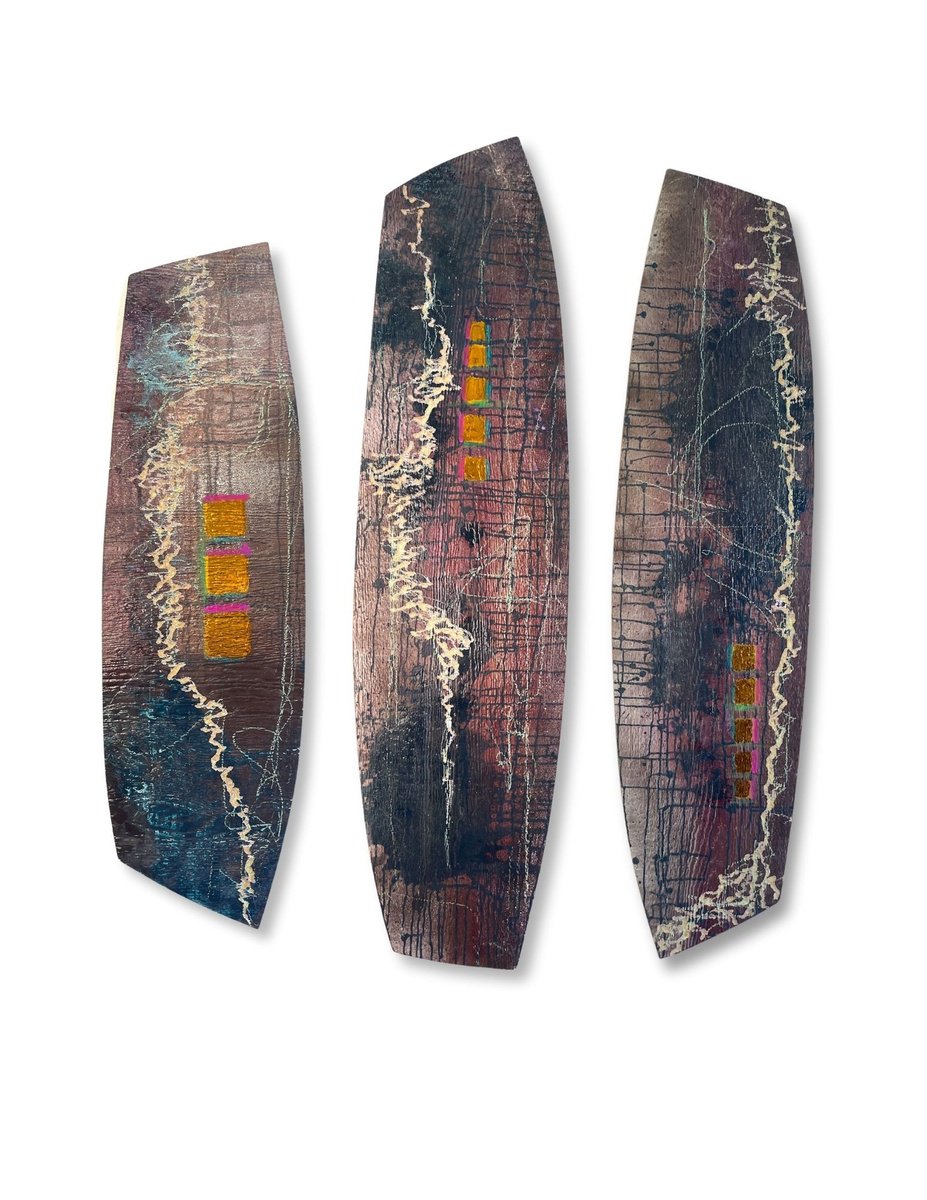 Organic Abstract Sculpture By Kimberlee Rocca, 62 X 62", Venerable Halls, Original Artwork