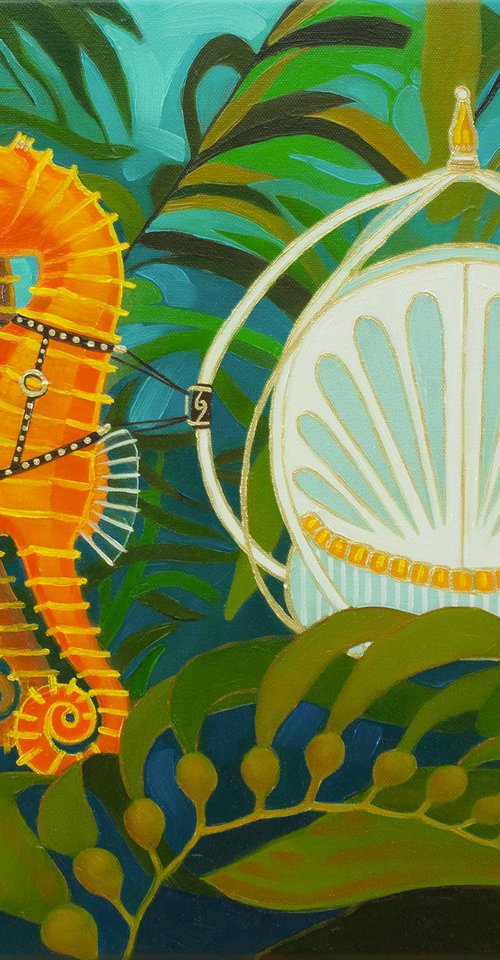 Seahorses carriage by Yue Zeng