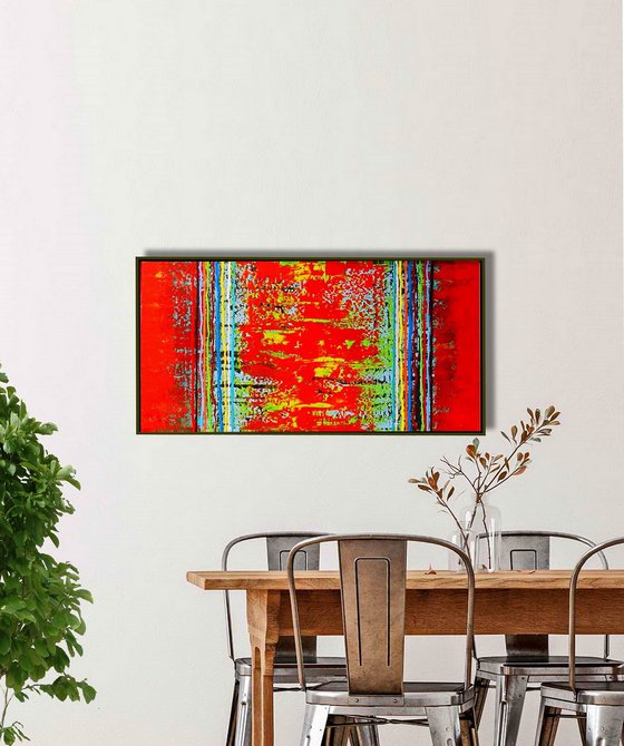 UNPREDICTABLE,  RICHTER MODE, XL,  framed