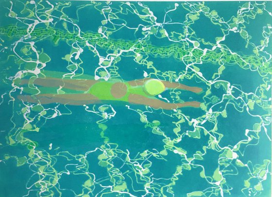 Swimming in a Green Pool
